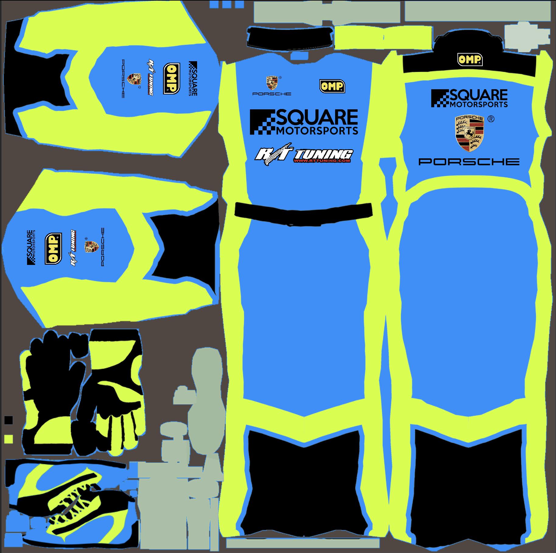 Preview of Square Motorsports Porsche suit by Caolan D.