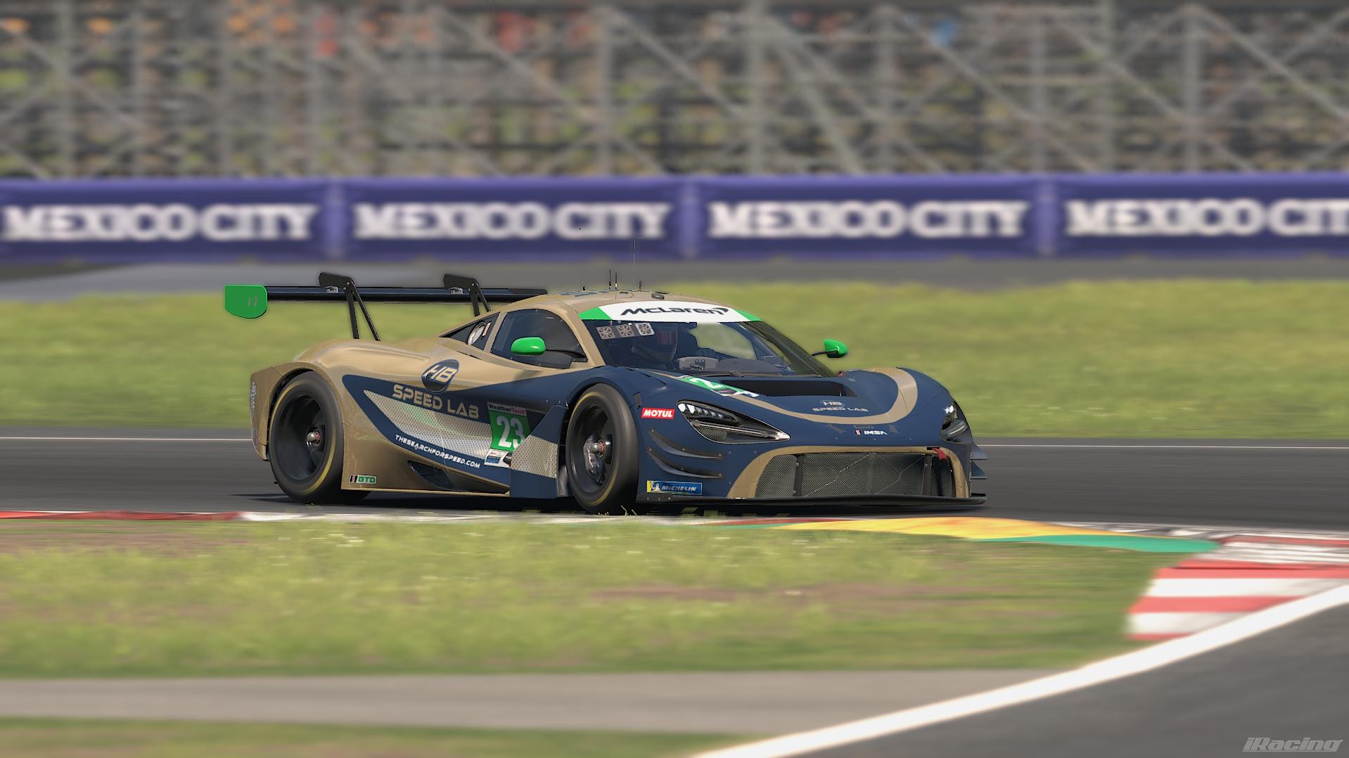 Preview of HB Speed Lab Blue&Gold - IMSA GTD by Connor Henry2