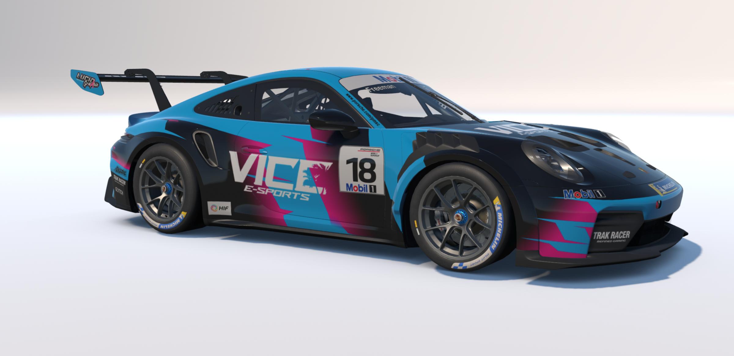 Preview of Vice E-Sports Porsche 911 Cup 992.2 by Jacob Freeman