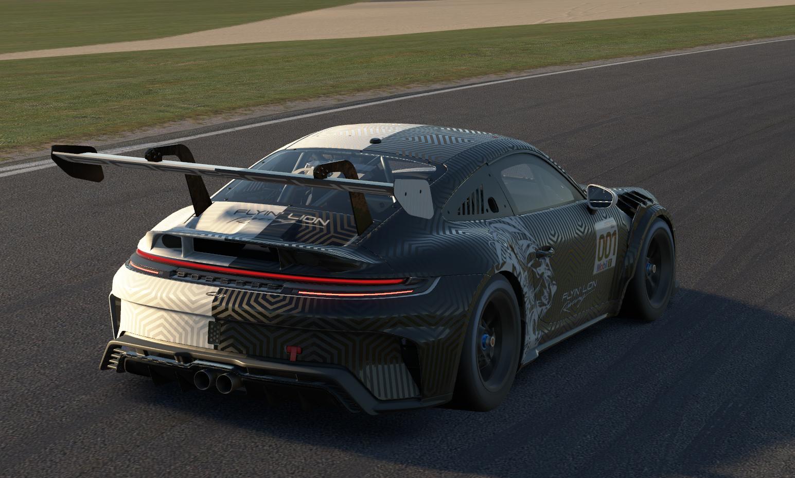 Preview of Flyin Lion Racing - Black and White by Jochem Bakker