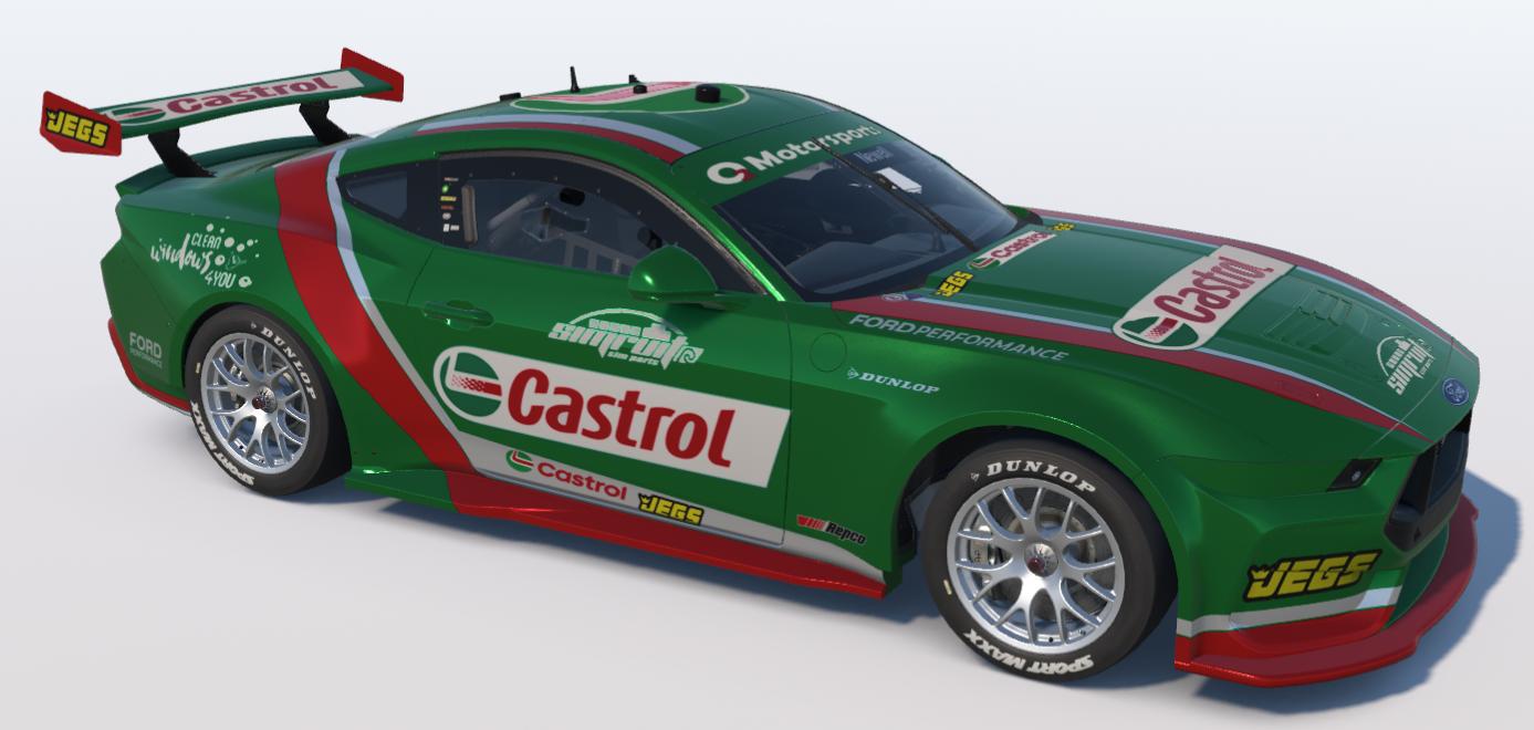 Preview of Castrol Supercars Ford Mustang Gen 3 by Gene N.