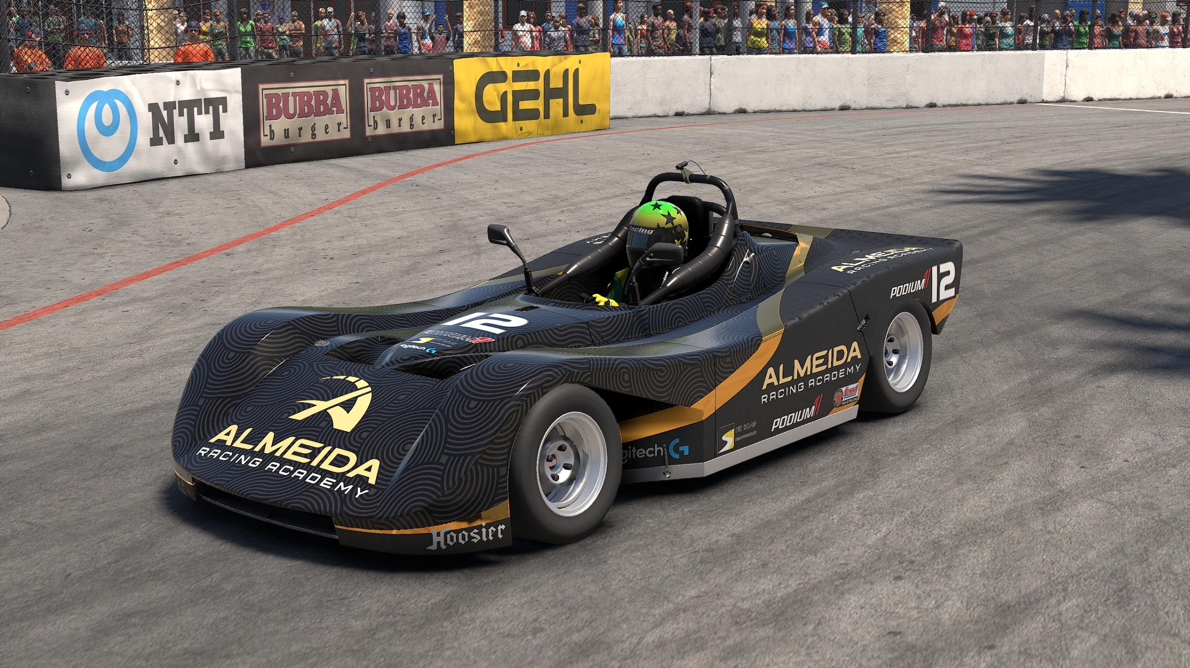 Preview of Almeida Racing Academy - Spirals - Grey by Kane H.