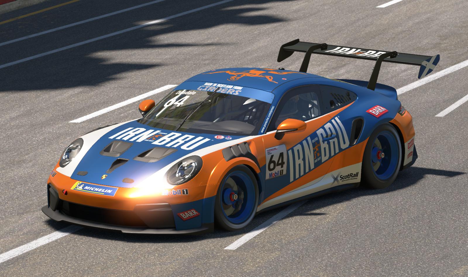 Preview of Porsche Cup Irn Bru by Daniel R Dinsdale