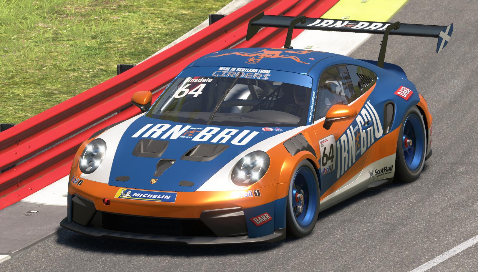 Preview of Porsche Cup Irn Bru by Daniel R Dinsdale