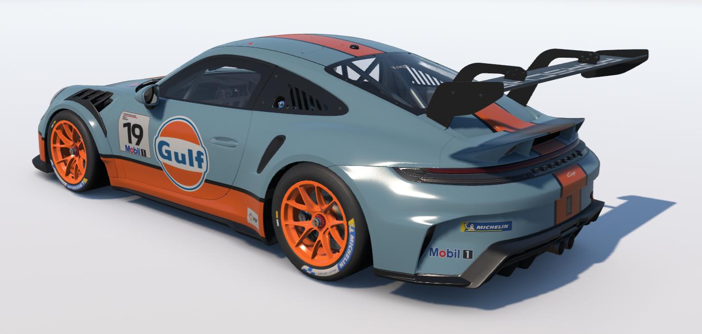 Preview of Gulf Porsche 911 Cup (992.2) by Michael Knight3