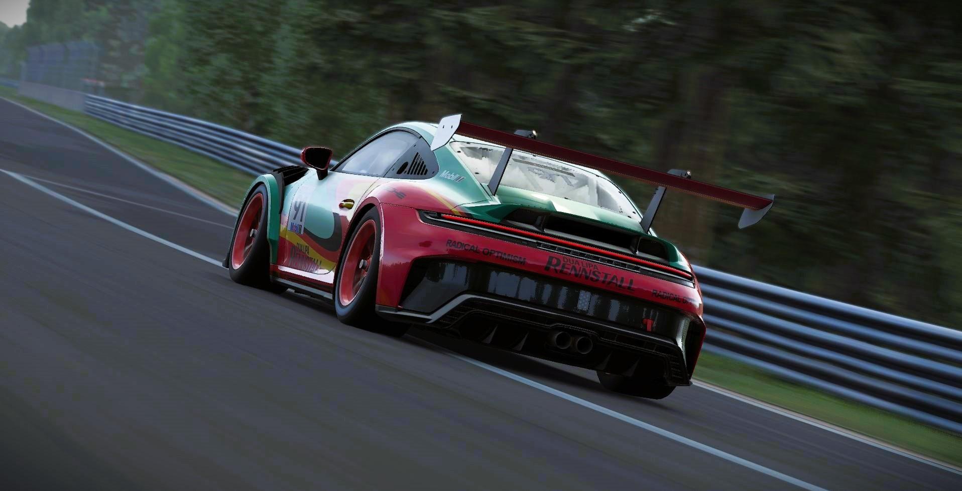 Preview of Sean Bull Design - 2025 Dua Lipa Rennstall Porsche Livery Design by Samuel J Ball