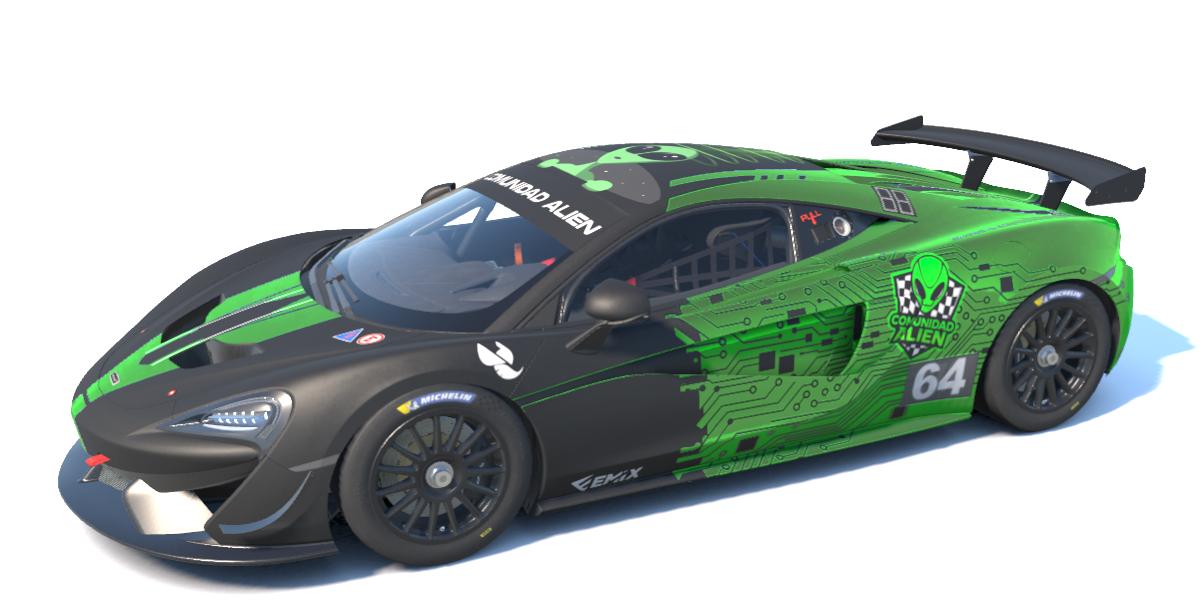 Preview of Mclaren 570s GT4 Comunidad Alien by Juan Jose Ortega by Saul Ardura
