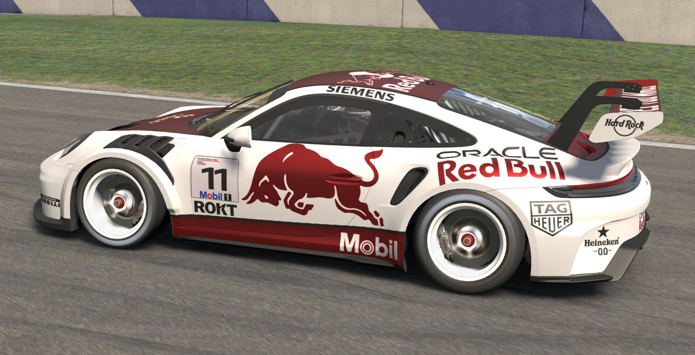 Preview of Porsche 992.2 Cup - White Red Bull (Suzuka Special Livery) by Dennis Van Der Meeren