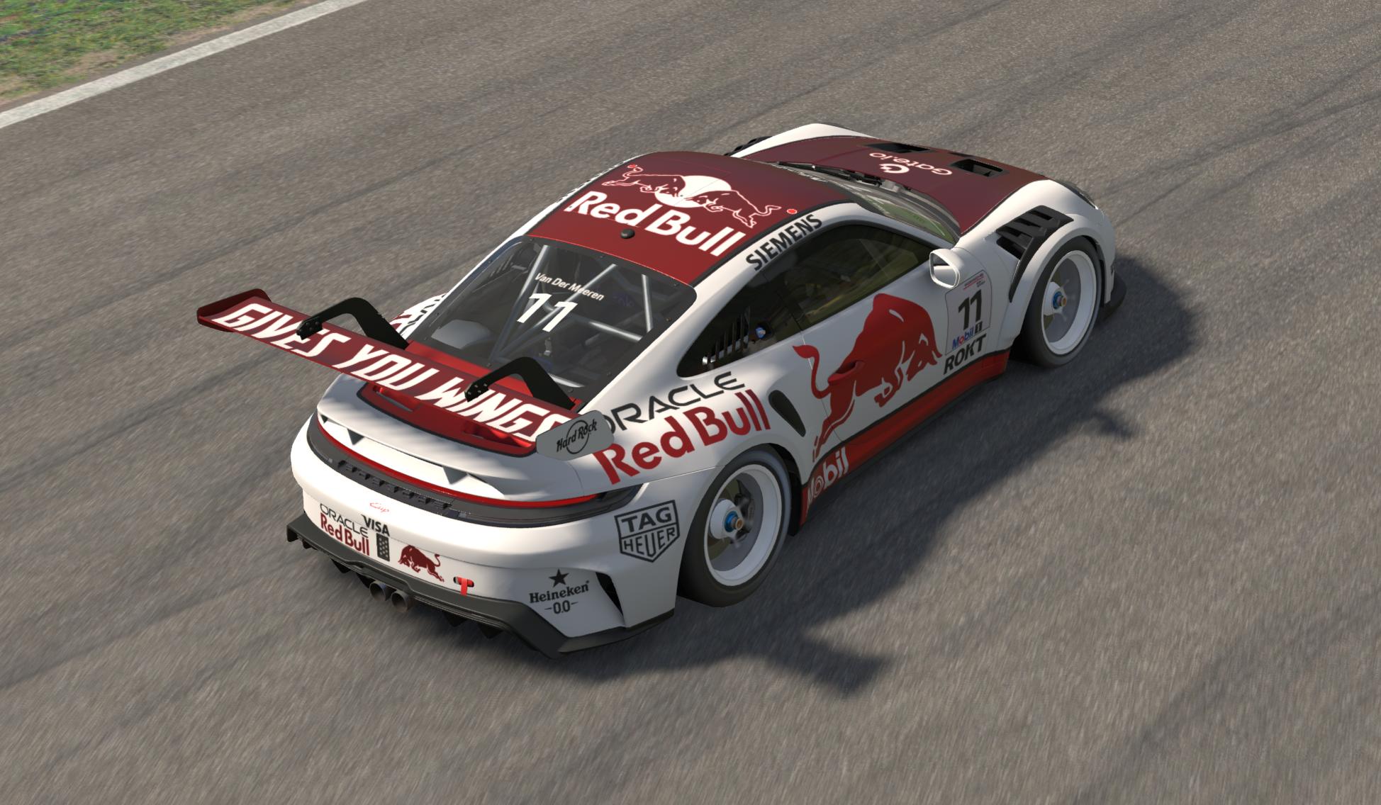 Preview of Porsche 992.2 Cup - White Red Bull (Suzuka Special Livery) by Dennis Van Der Meeren
