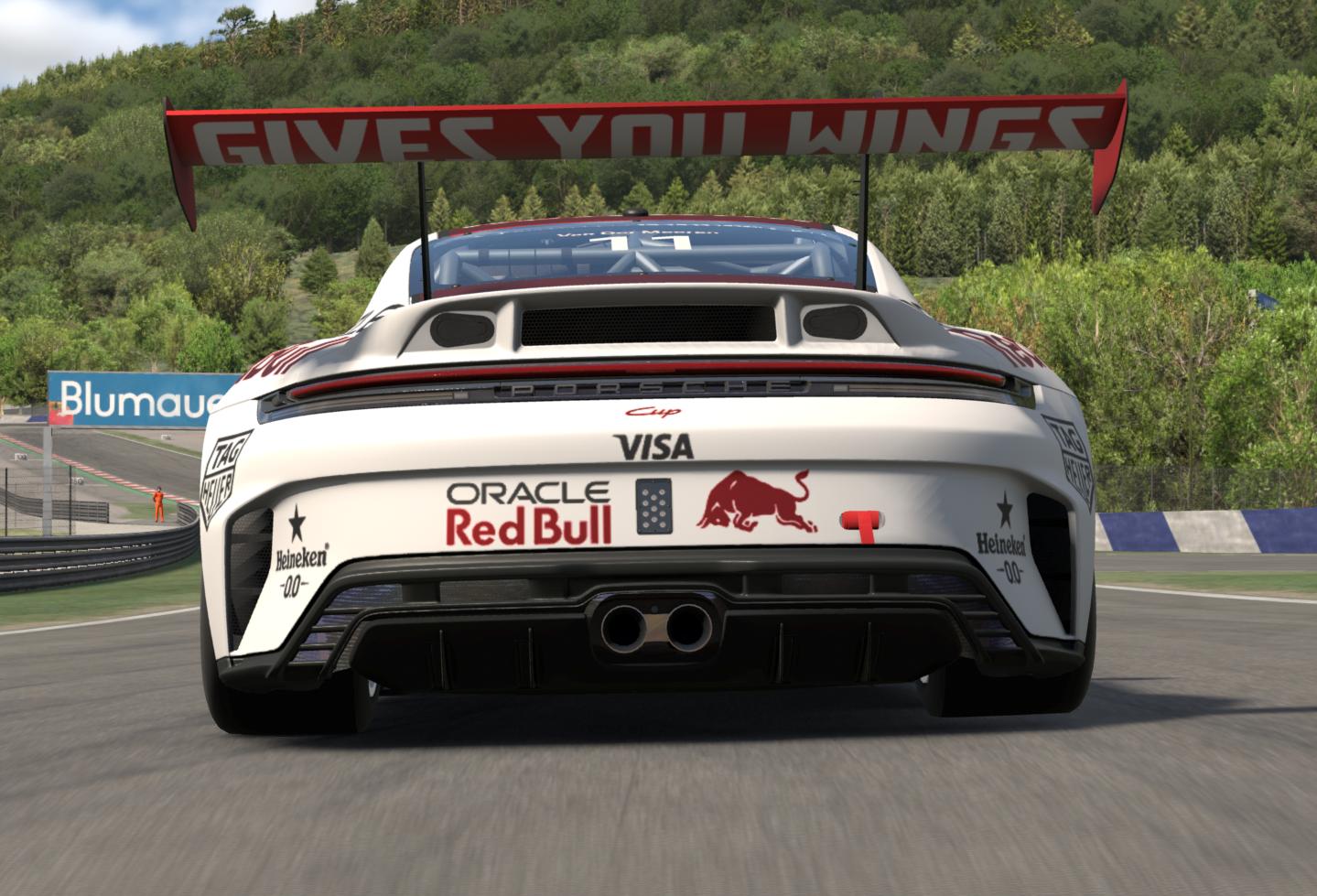 Preview of Porsche 992.2 Cup - White Red Bull (Suzuka Special Livery) by Dennis Van Der Meeren