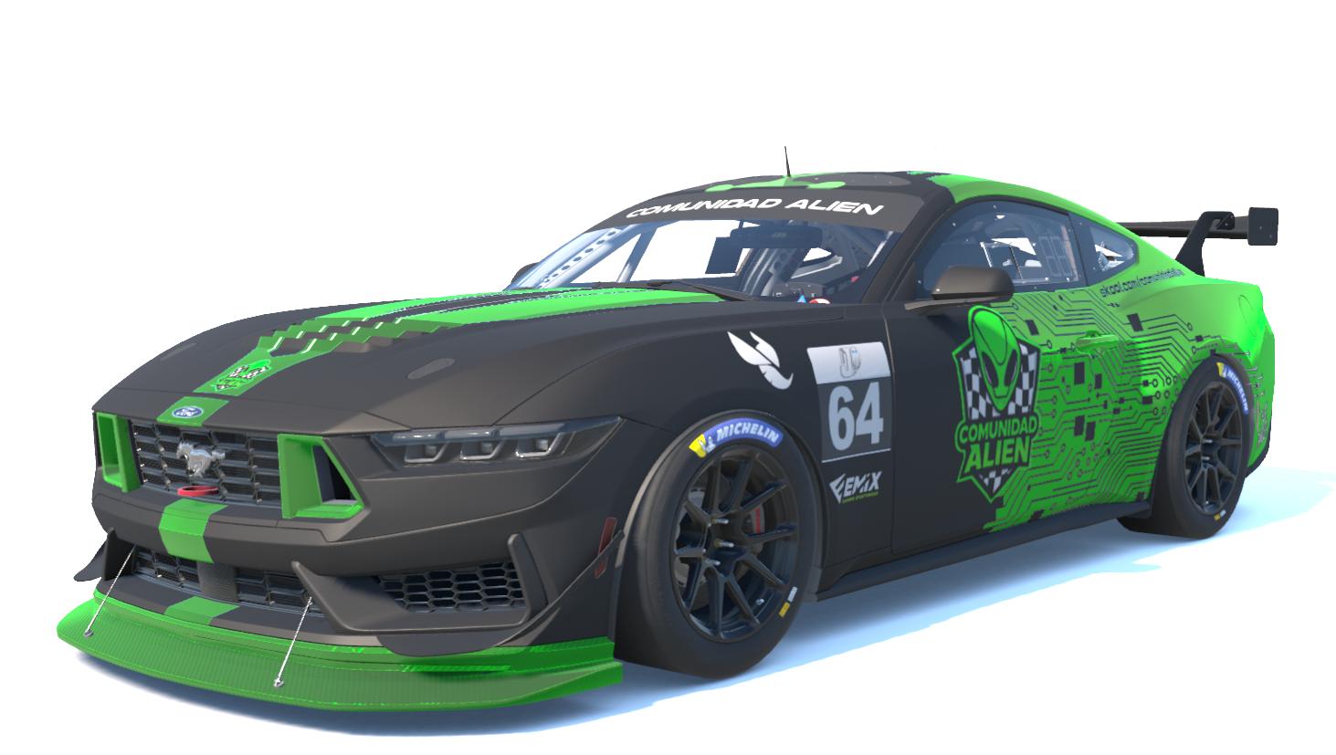 Preview of Ford Mustang GT4 Comunidad Alien by Saul Ardura