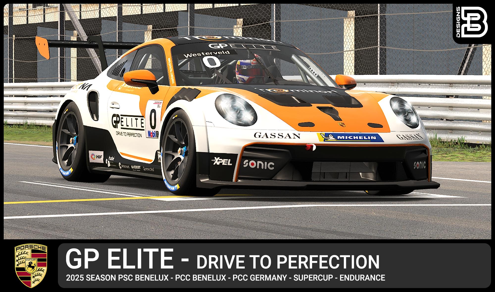 Preview of GP Elite 2025 Porsche 911 Cup (992.2) by Bryan Westerveld