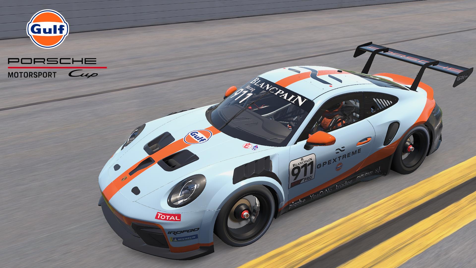 Preview of Porsche 911 Cup (992.2) - Gulf by Brian Mccaig