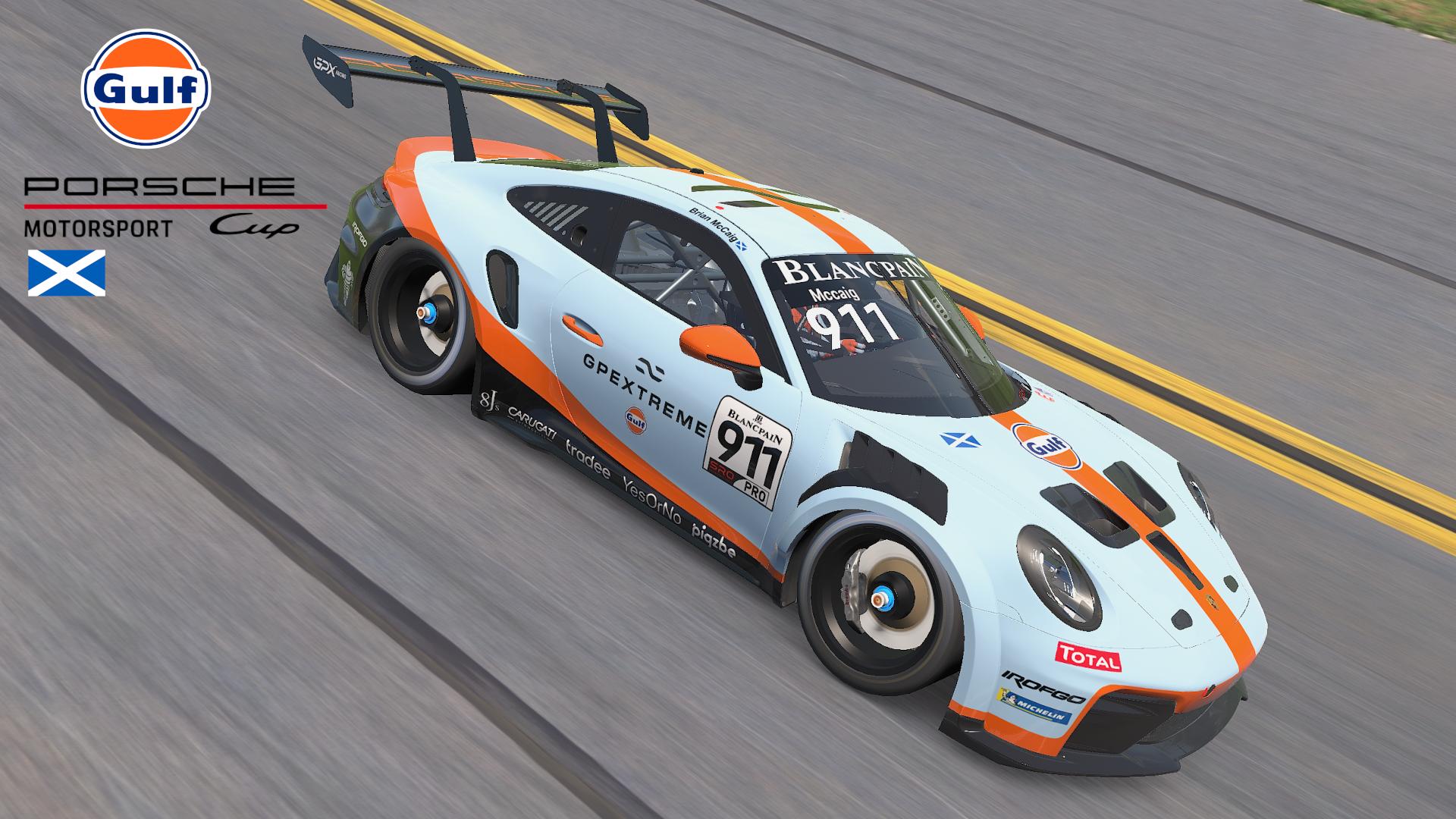 Preview of Porsche 911 Cup (992.2) - Gulf by Brian Mccaig