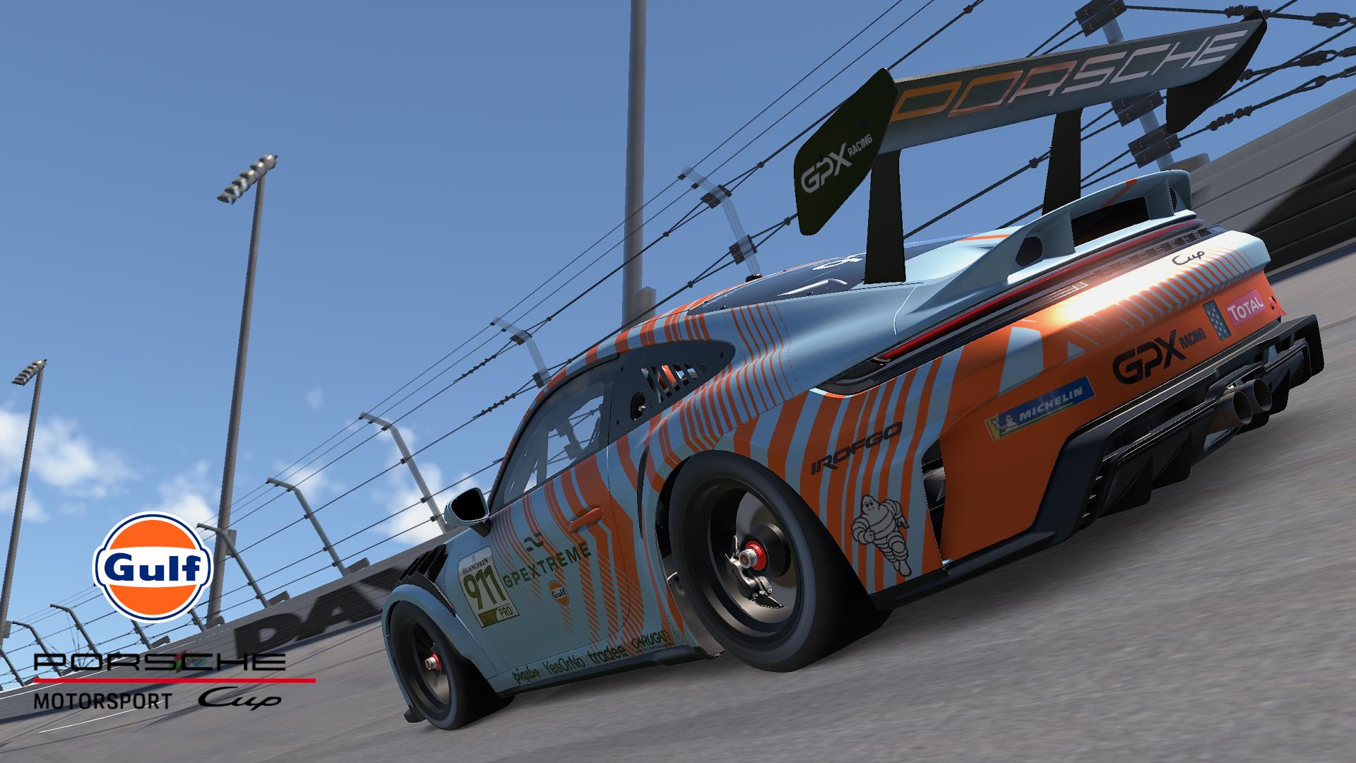 Preview of Porsche 911 Cup (992.2) - Gulf - Metallic Car Paint by Brian Mccaig