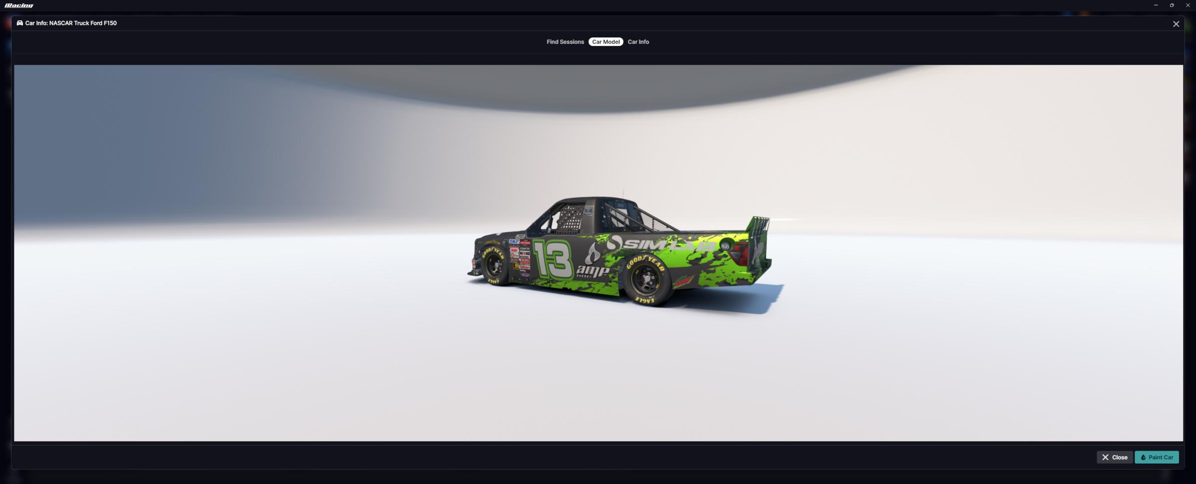Preview of AMP Energy NASCAR F150 by Chase Green