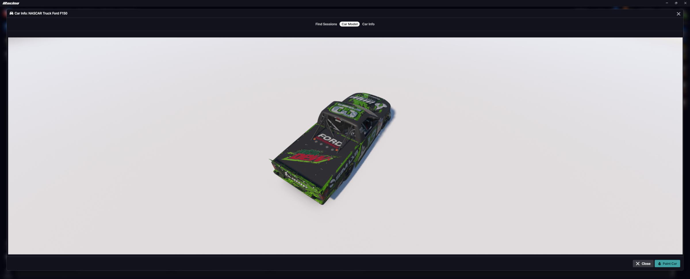 Preview of AMP Energy NASCAR F150 by Chase Green