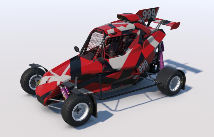 Preview of FIA Cross Car - red black white by Mike Stoner