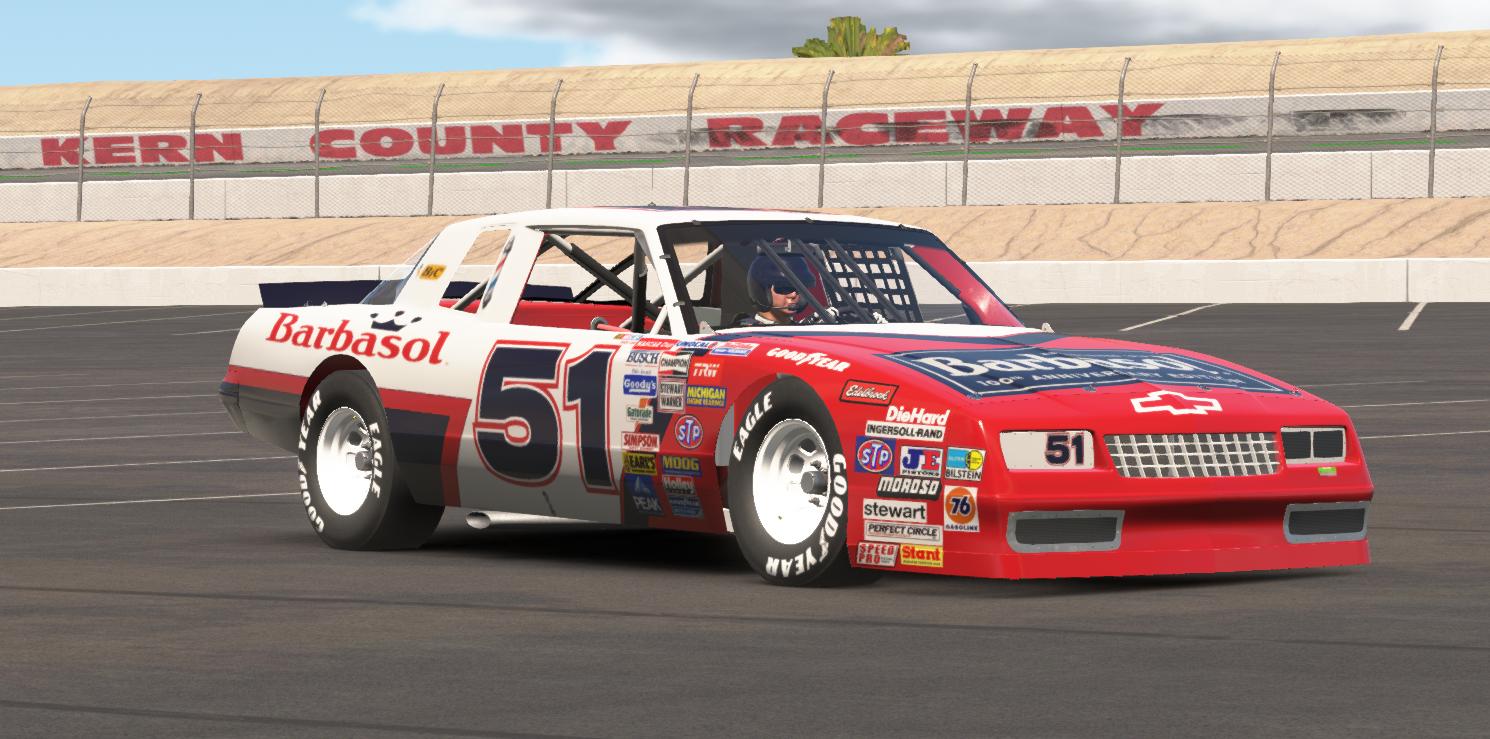 Preview of 2025 Barbasol Chevrolet Monte Carlo 1987 by Tyler V Reed