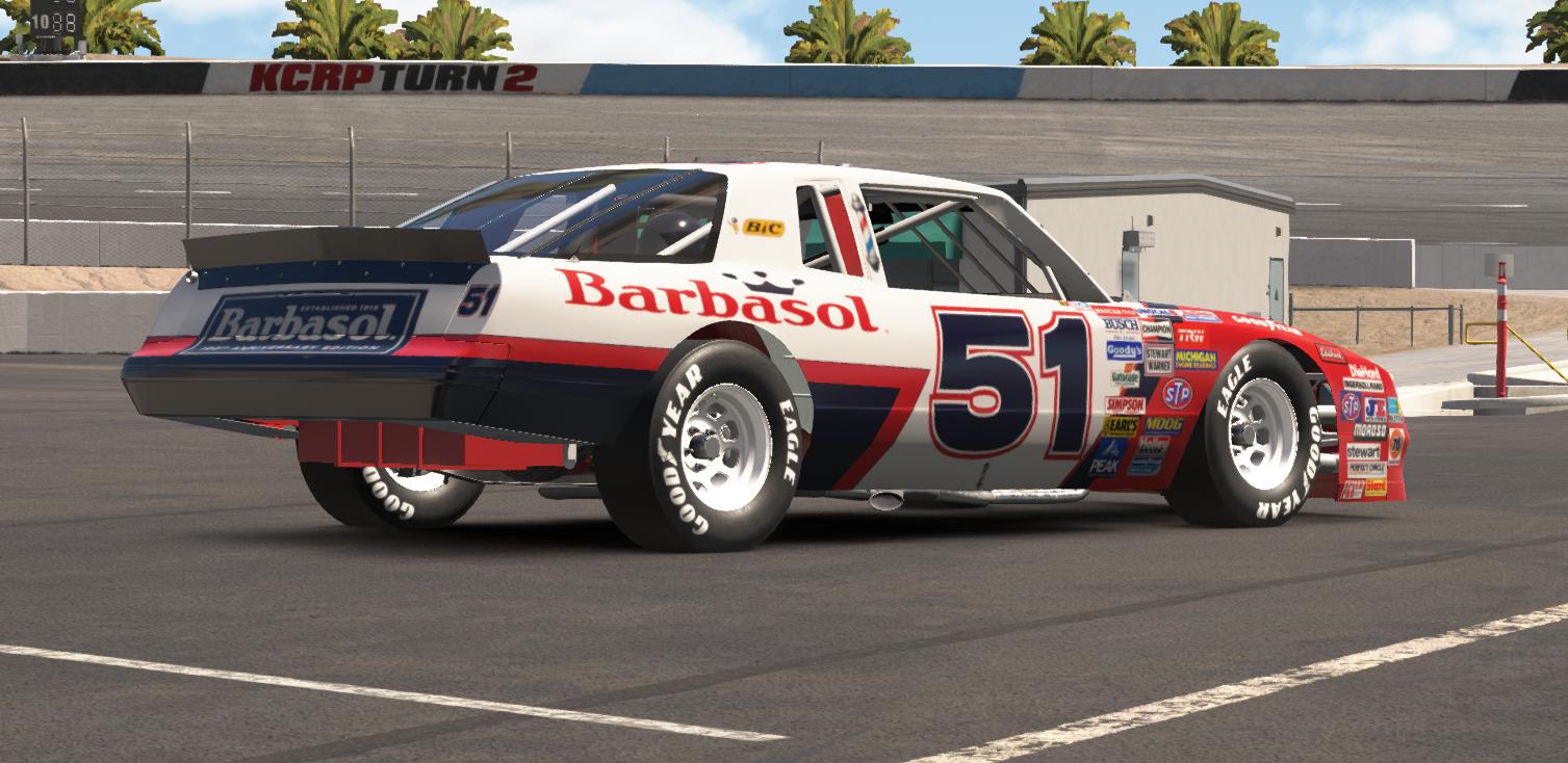 Preview of 2025 Barbasol Chevrolet Monte Carlo 1987 by Tyler V Reed