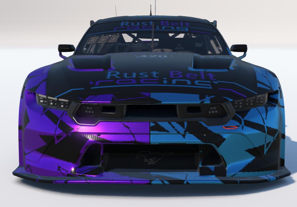 Preview of Rust Belt Racing Ford Mustang GT3  by Todd Schwarz