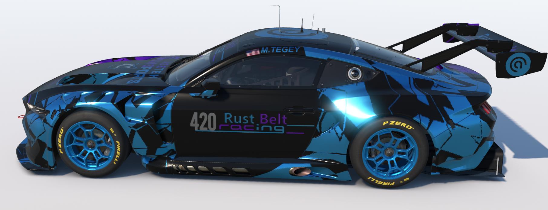 Preview of Rust Belt Racing Ford Mustang GT3  by Todd Schwarz