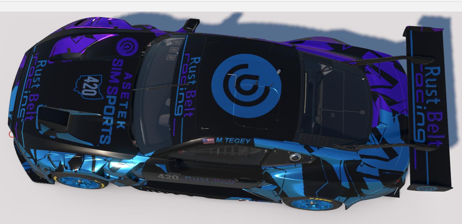 Preview of Rust Belt Racing Ford Mustang GT3  by Todd Schwarz