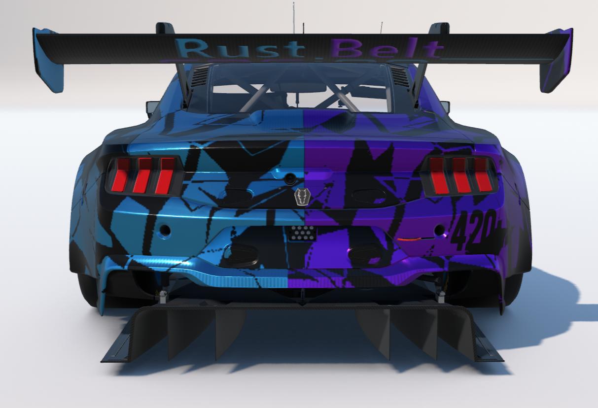 Preview of Rust Belt Racing Ford Mustang GT3  by Todd Schwarz