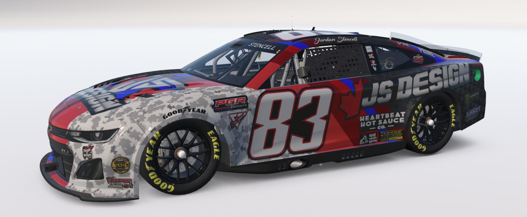 Preview of #83 JS Design PGR500 NXTGEN 2026 by Jordan S.