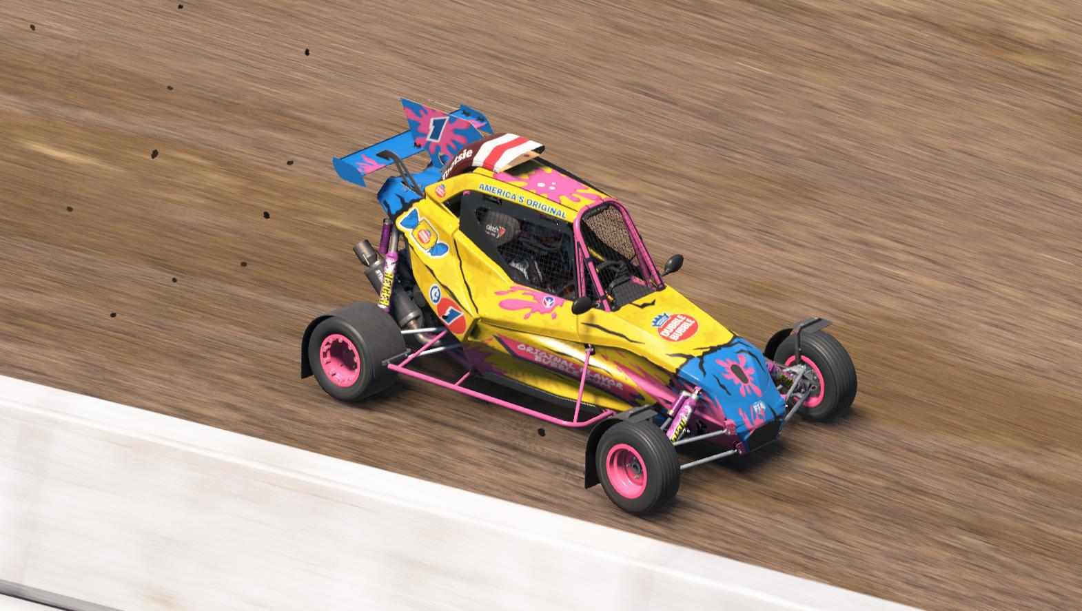 Preview of Dubble Bubble Bubble Gum Cross Car by Jaxson Albin