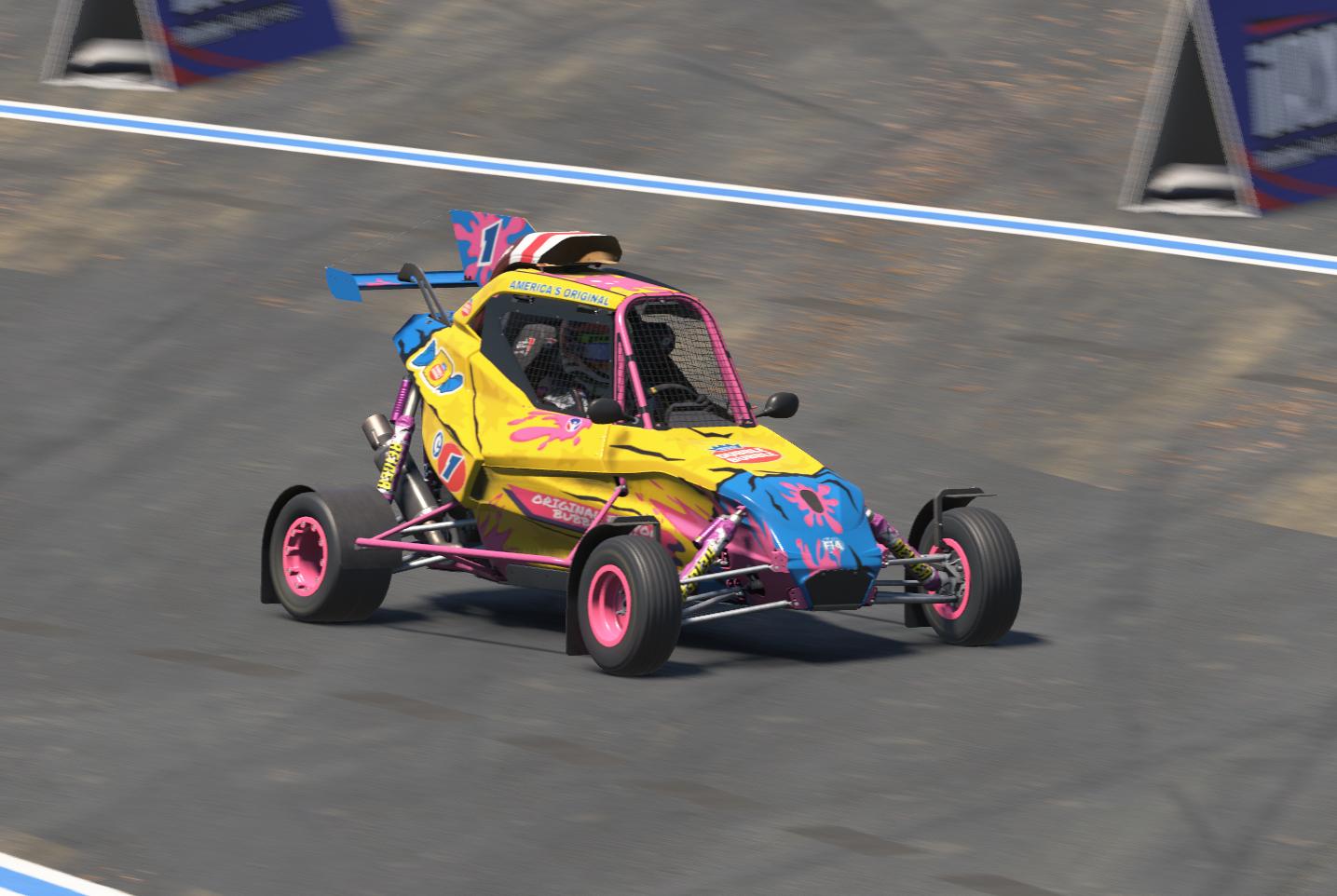 Preview of Dubble Bubble Bubble Gum Cross Car by Jaxson Albin