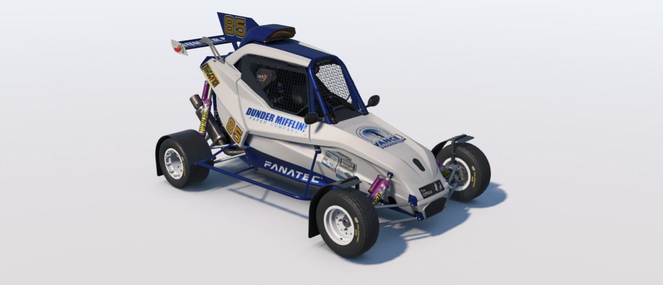 Preview of Dunder Mifflin Cross Car by Scotty Hall
