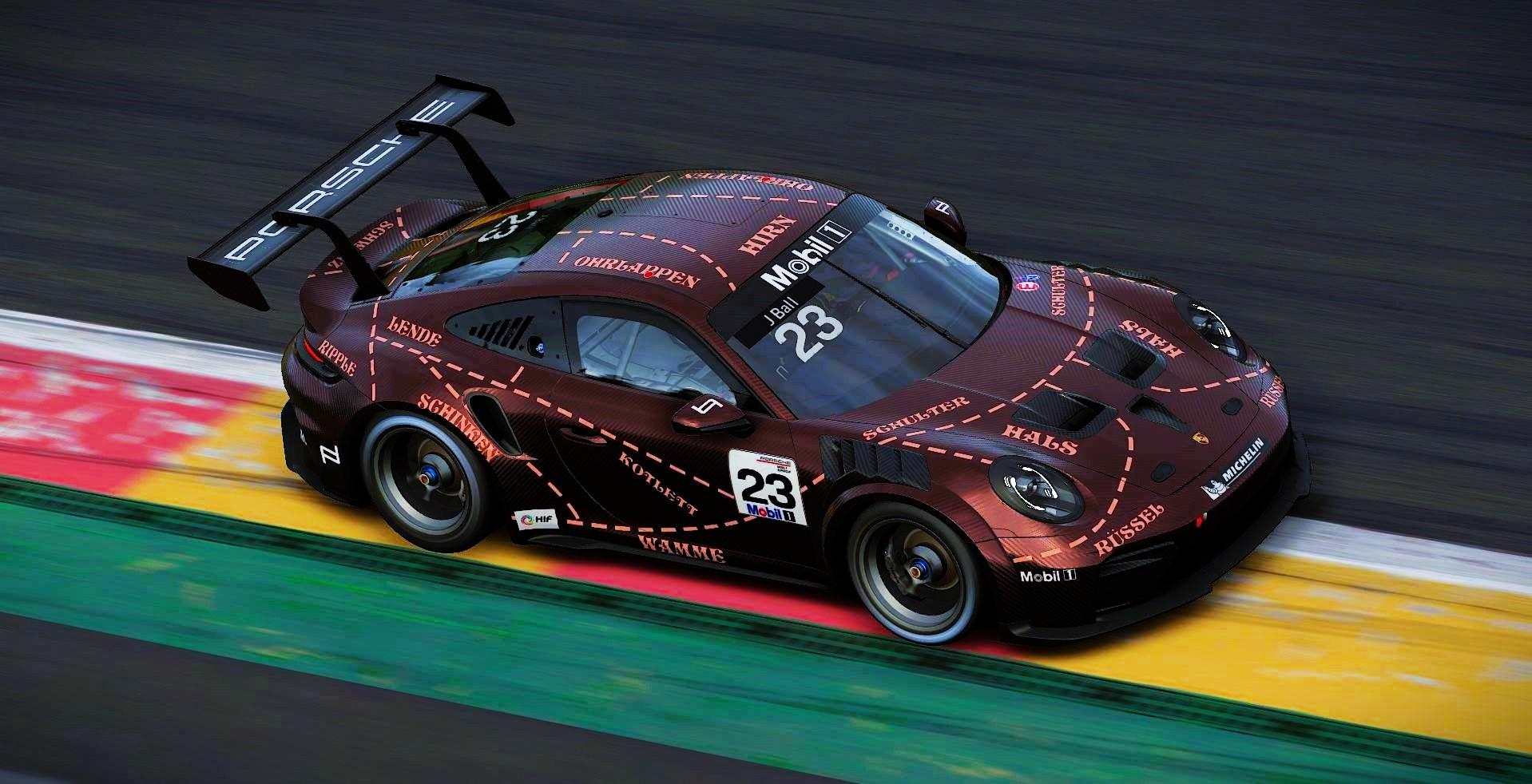 Preview of Porsche 911 Cup - Reverse Pink Pig Concept Livery by Samuel J Ball