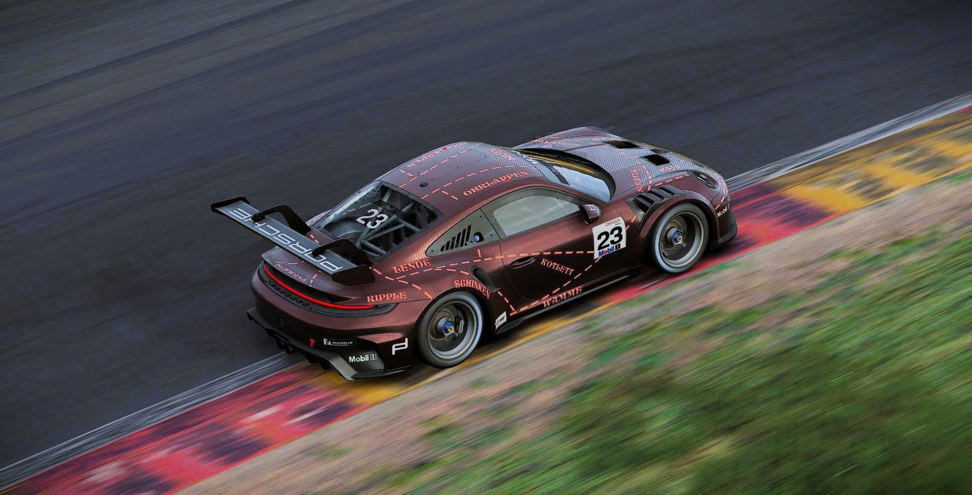 Preview of Porsche 911 Cup - Reverse Pink Pig Concept Livery by Samuel J Ball
