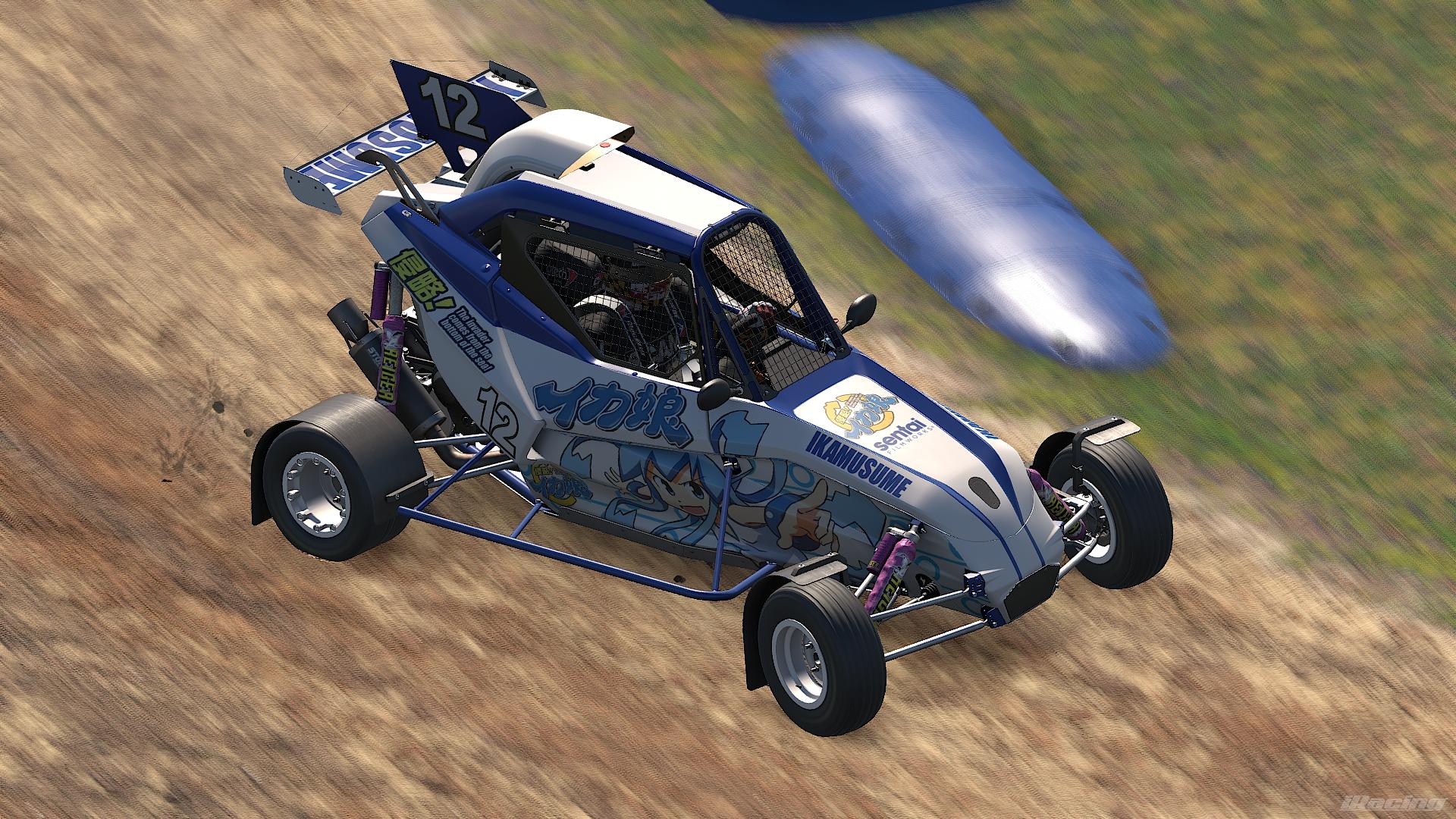 Preview of Squid Girl/Ikamusume FIA Cross Car by Garrett Hess