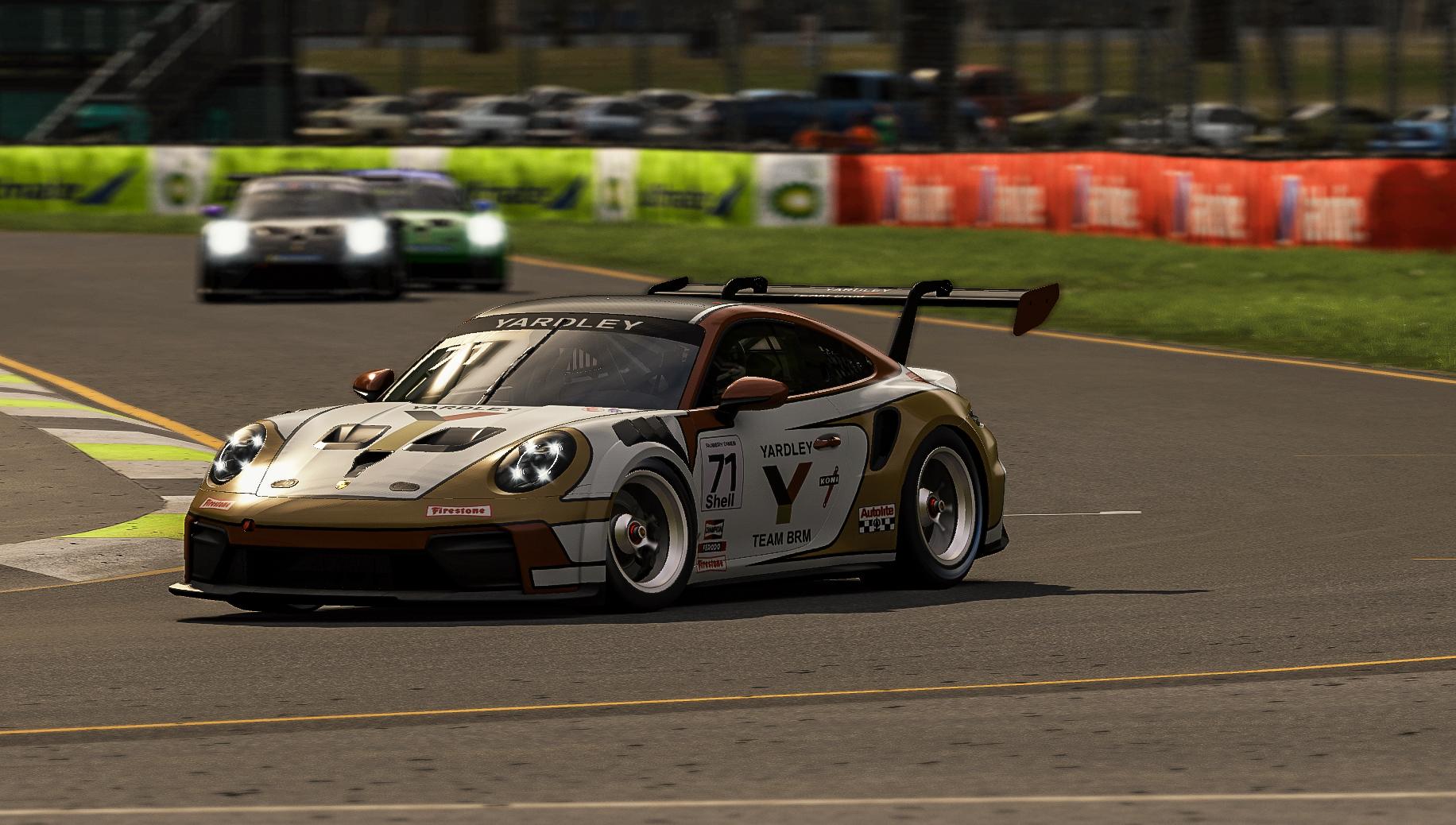 Preview of Porsche 992 2 Cup Yardley BRM by Mike Riedner