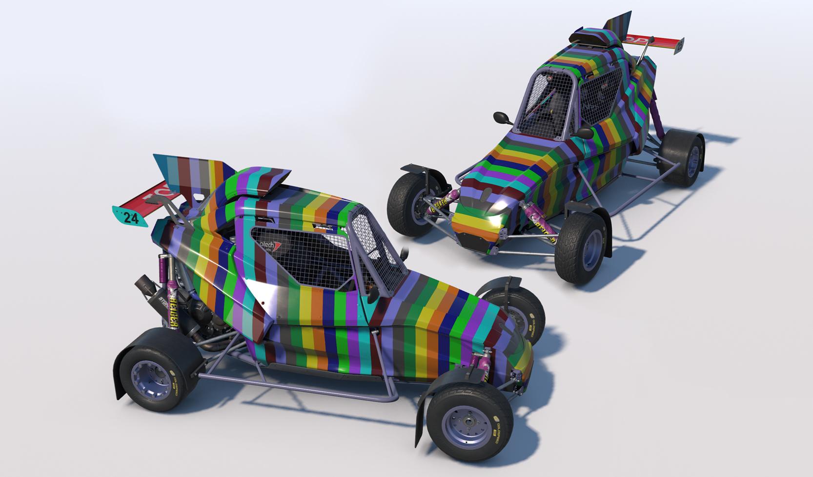 Preview of FIA Cross Car Stripes by Clyde Coman