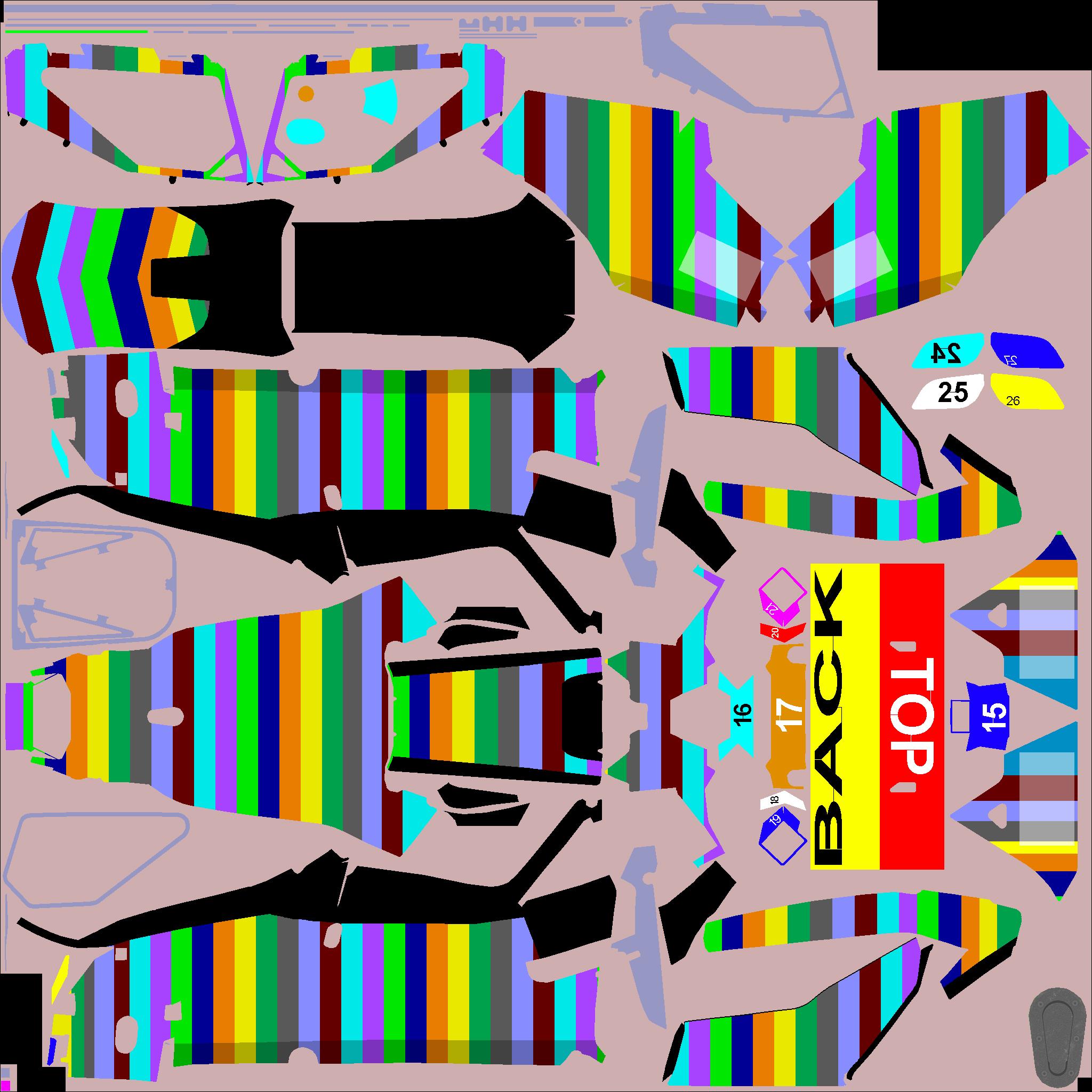 Preview of FIA Cross Car Stripes by Clyde Coman