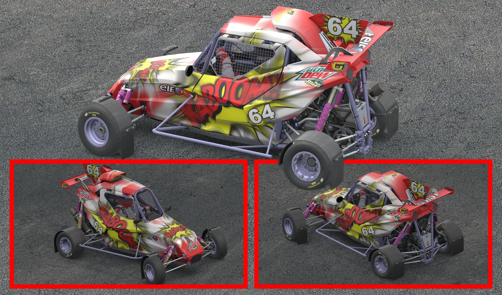 Preview of FIA Cross Car Kaboom by Clyde Coman