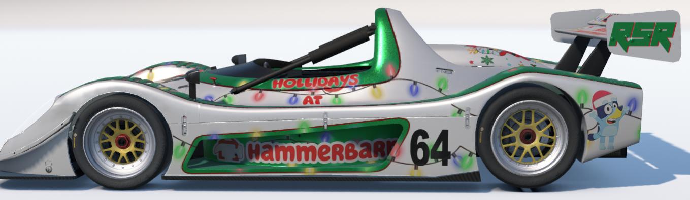 Preview of Bluey Christmas Radical SR8 by Nick Russell