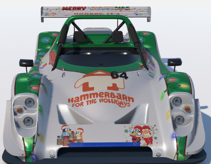 Preview of Bluey Christmas Radical SR8 by Nick Russell