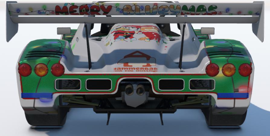 Preview of Bluey Christmas Radical SR8 by Nick Russell