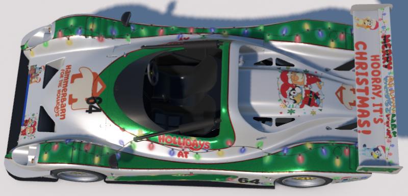 Preview of Bluey Christmas Radical SR8 by Nick Russell