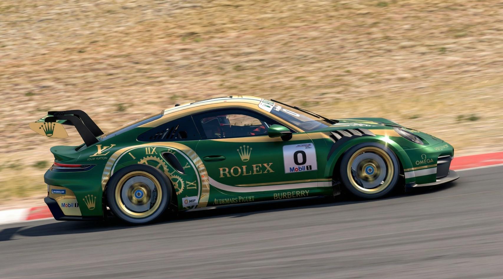 Preview of Rolex Watch Misc Custom Green & Gold Livery by Nathaniel Redmon