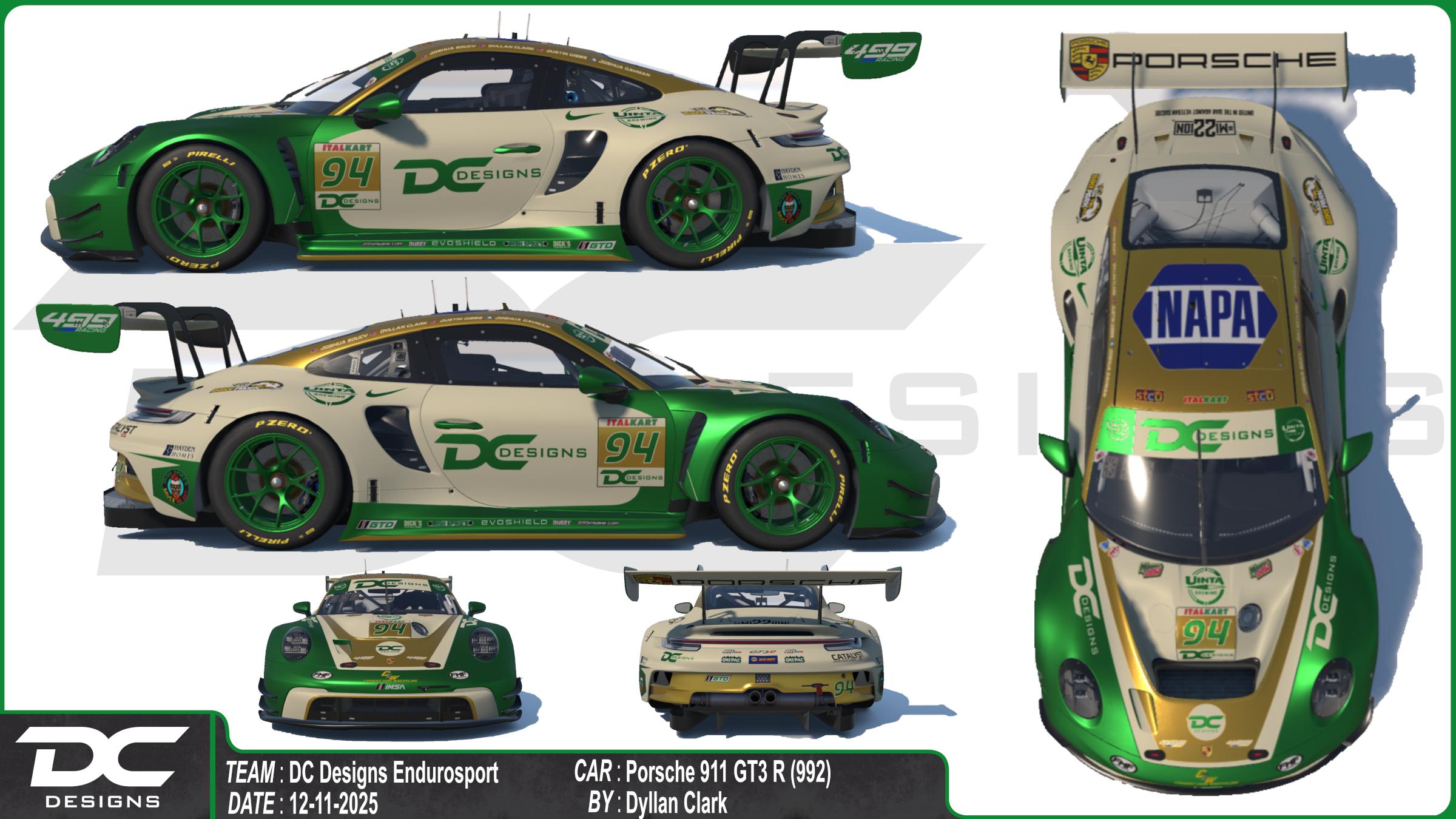 Preview of DC Designs Enduro 94 Porsche by Dyllan C.