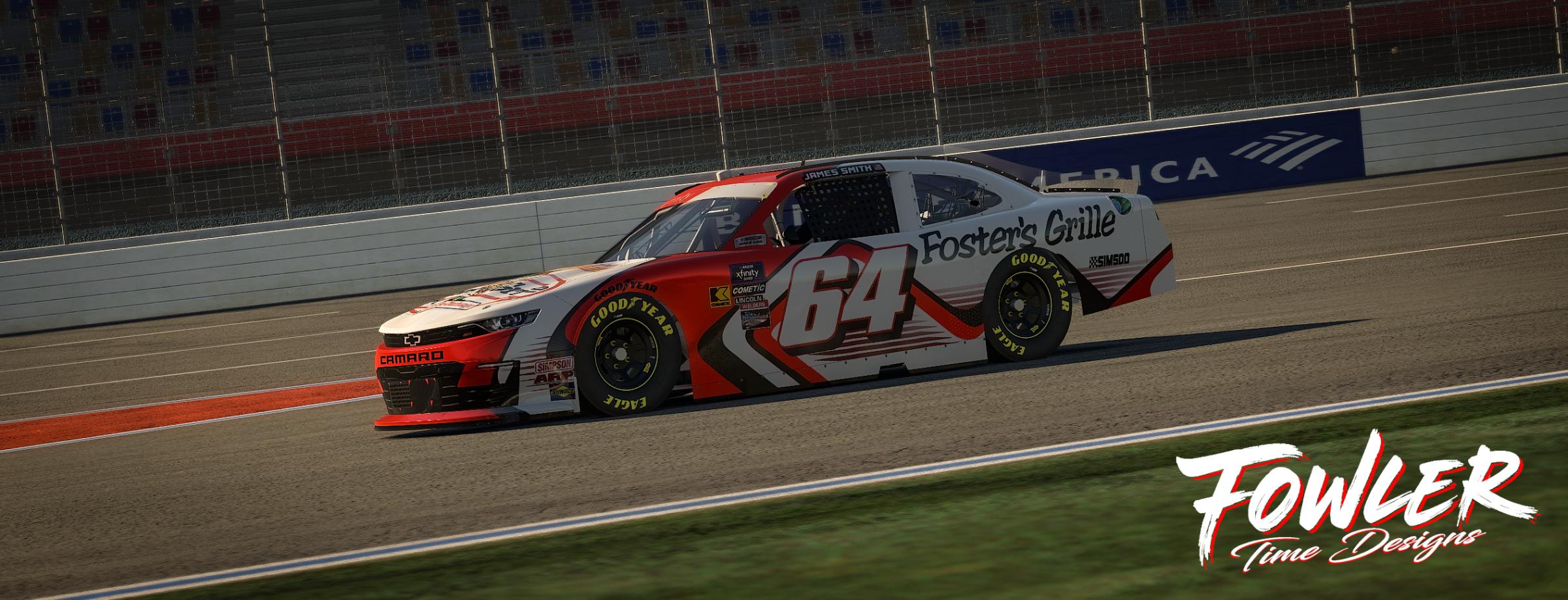 Preview of NASCAR Class B   James 64 sim500 by John Fowler2