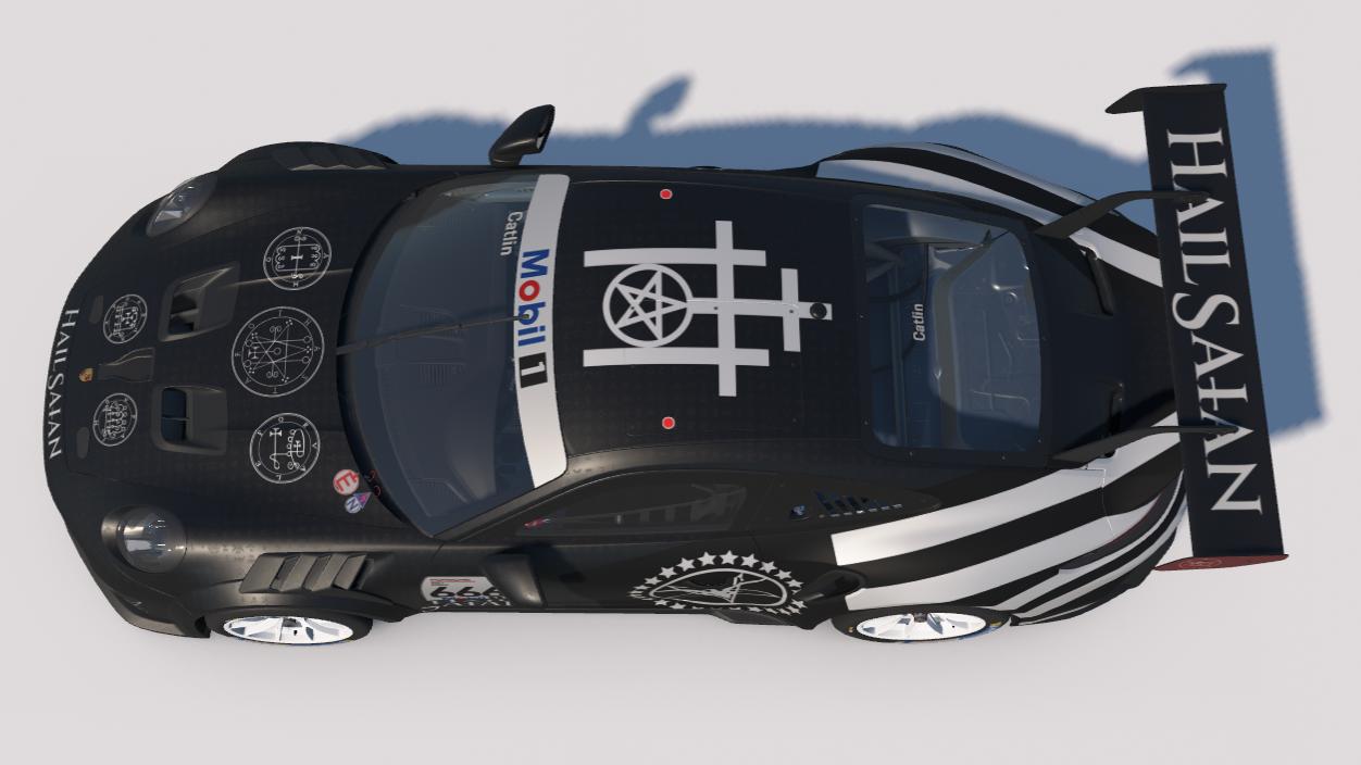 Preview of "HAIL SAtAN" Porsche 911 Cup (992.2) by Carson C.