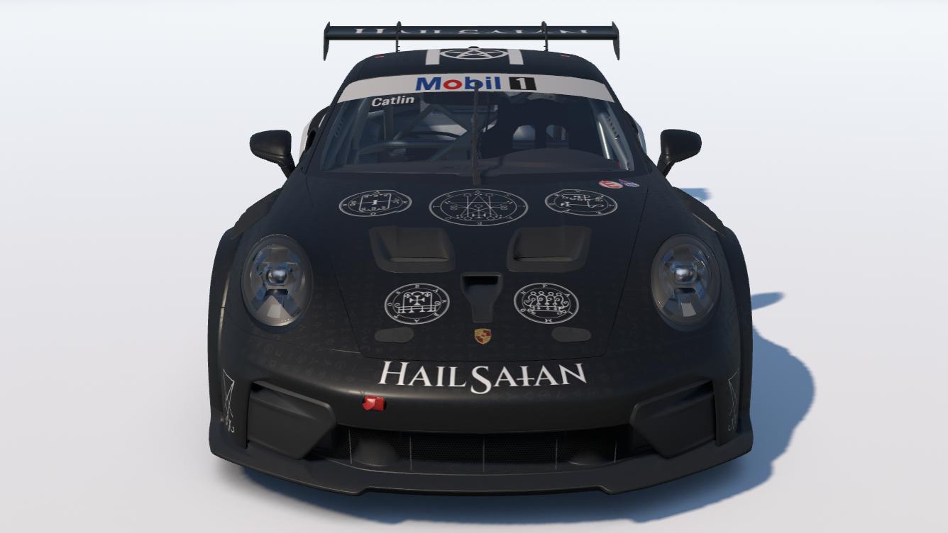 Preview of "HAIL SAtAN" Porsche 911 Cup (992.2) by Carson C.
