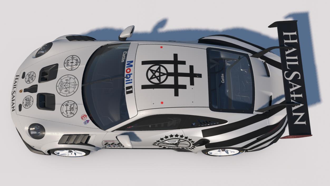 Preview of "HAIL SAtAN" WD Porsche 911 Cup (992.2) by Carson C.