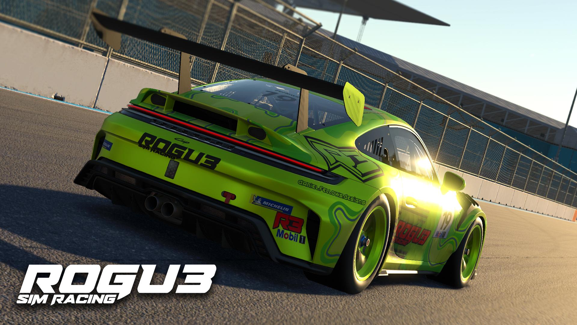 Preview of Porsche Cup | Rogue Sim Racing Livery  by Daniel Fellows